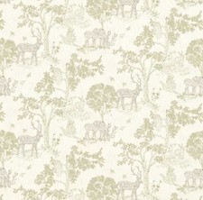 Rivington Woodland Sage  Cotton PVC WIPE CLEAN Tablecloth Oilcloth