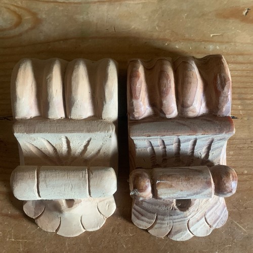 Wooden corbels - wooden, corbels,
