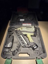  Hitachi NR90GC2 First Fix Gas Nail Gun with 2 Batteries and Charger