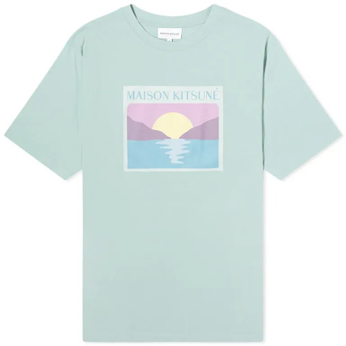 Maison kitsune sunset - maison, postcard
