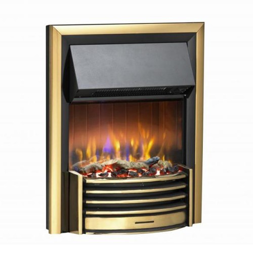 Dimplex lerwick brass inset - lerwick,