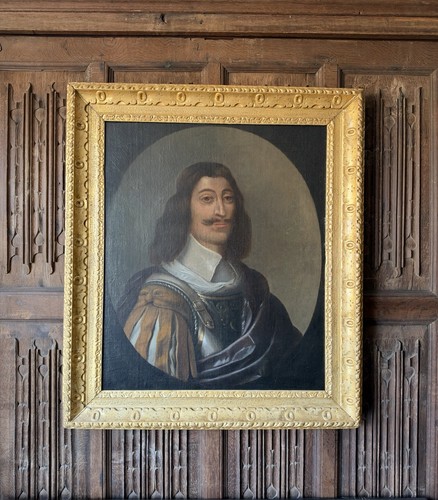 Large antique 17th century oil - antique,