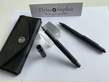 Rotring Newton 600 matt black fountain pen + multi colour pen / pencil set