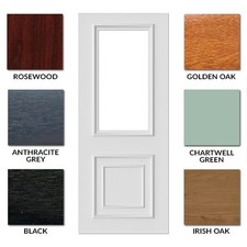 Oakwell 1  PVC Door Panel