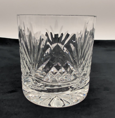 Tutbury crystal whiskey glass - tutbury,