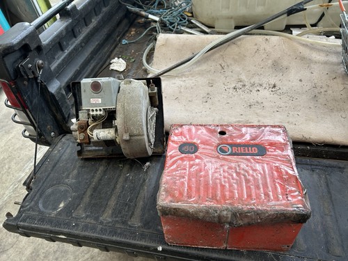 Riello oil burner boiler - burner,