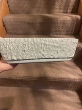 SylvaC Pottery Green Textured Small Planter 3882 Vintage 26 cm long- Weddings