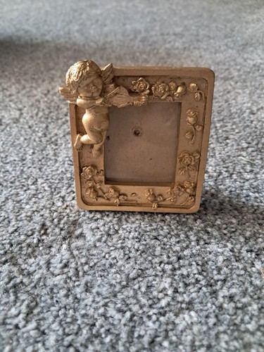 Small ornate gold - small, cherub