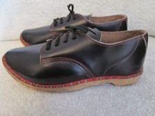 Vintage Black Leather Ladies