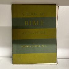 A Book of Bible Activities Norman Bull 1957 Book B3