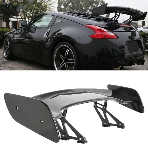 Matte black spoiler car - black, gt