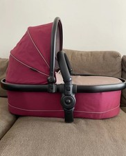 iCandy Peach 1,2,3 Lower Blossom Carrycot Claret Black