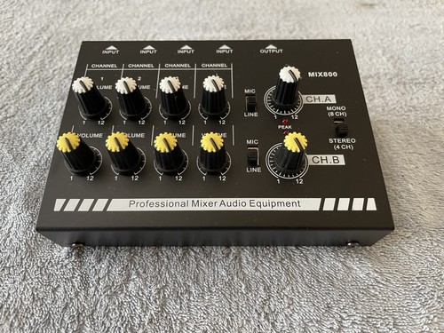Channel stereo line mic - stereo,