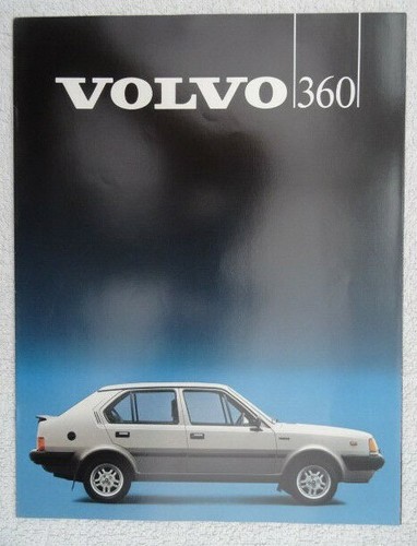 Volvo 360 brochure - 360,