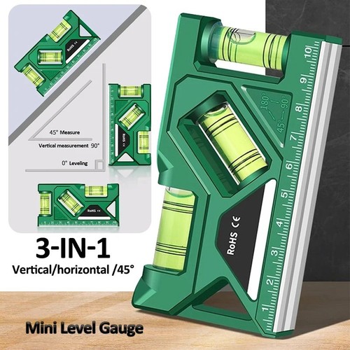 Mini magnetic level - 3-in-1,