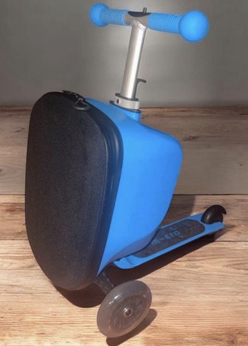 Mini micro luggage scooter - luggage,