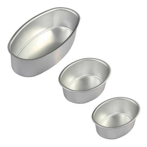 2pcs oval shape - shape, bakings