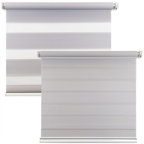 Zebra roller blind - zebra, day