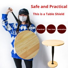 Defense Coffee Table Baseball Bat Shield Combination One Table Dual Use