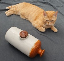 Vintage Ceramic Stoneware Hot Water Bed Warmer/Bottle