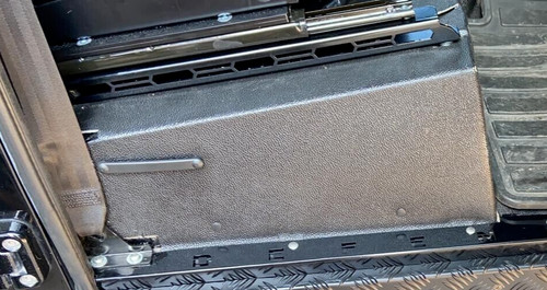 Stainless seat riser rails - seat,