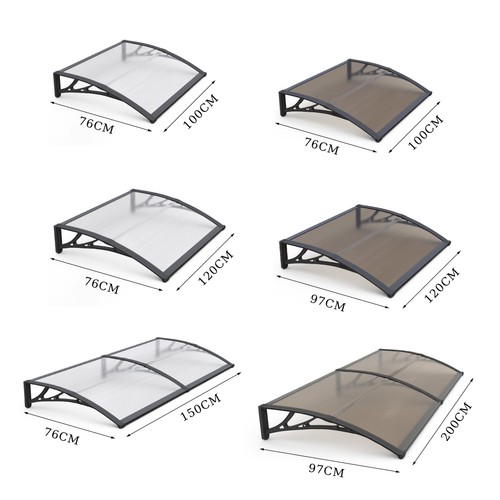 Window awning door - awning,