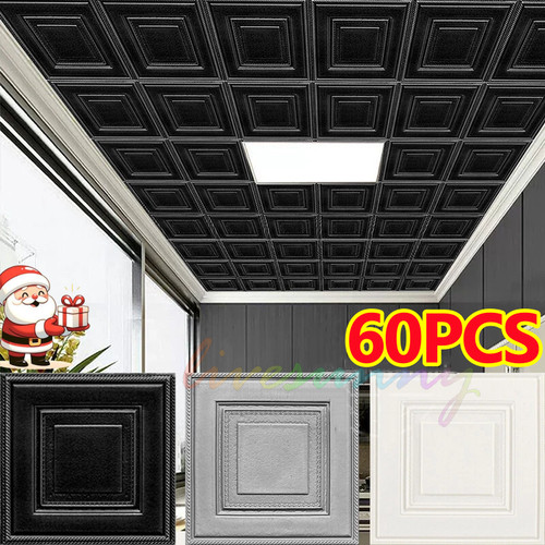 60pcs wall panels - 3d,