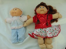 2 Vintage 1980s Cabbage Patch