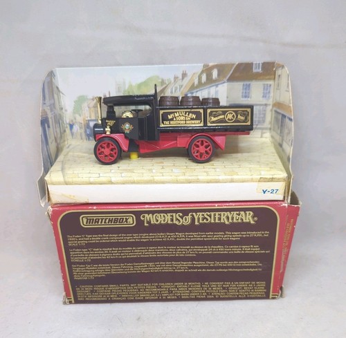 Matchbox 1922 foden steam - foden,