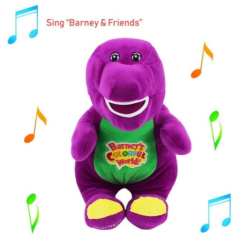 28cm barney dinosaur sing - dinosaur,