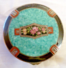 Rare Antique Art Deco Enamel