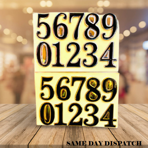 Self adhesive door numbers - self,