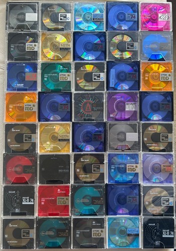 Minidiscs sony tdk etc - sony, 80