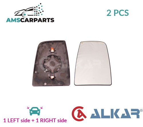 Rear view mirror glass pair - rear,