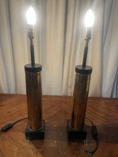 Pair ww1 trench - art, engraved