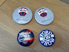 4 X Vintage Car Badges Ford