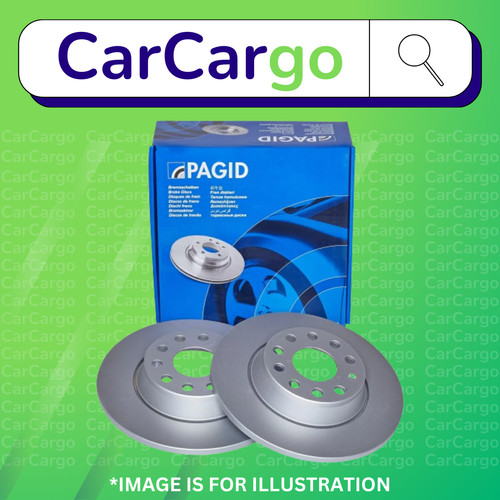 Pagid solid rear brake discs - rear,