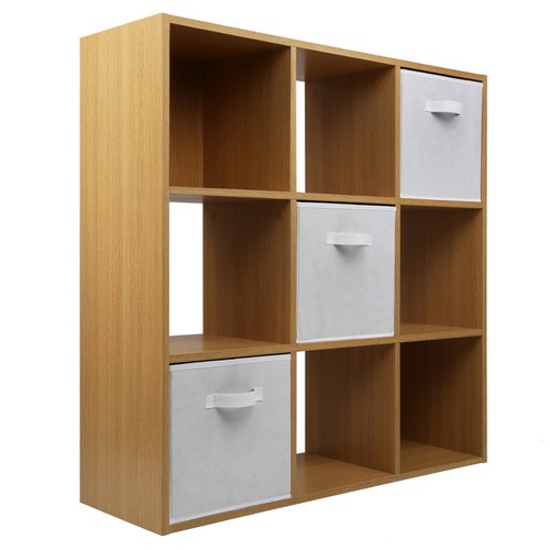 Oak tier cube storage - 3,