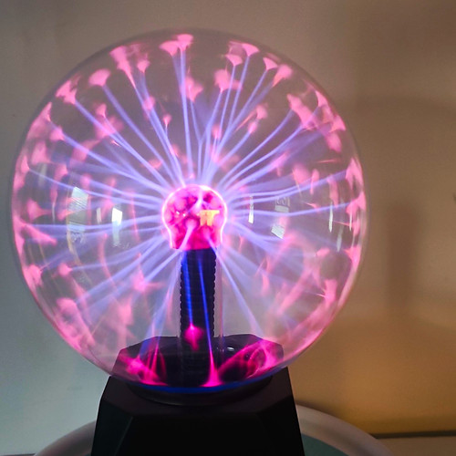 Discovery plasma ball lamp - ball,