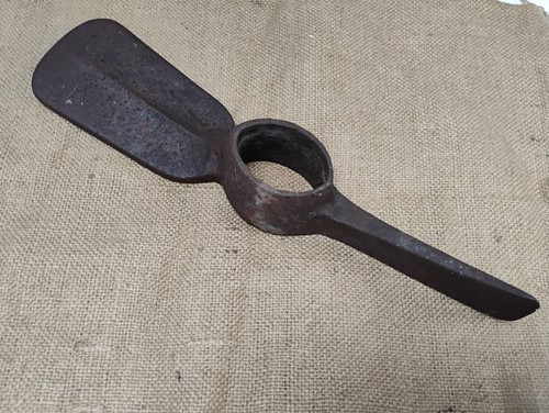 Vintage mattock head - head, grubber