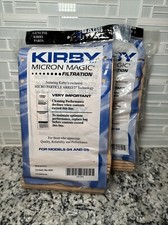 KIRBY VACUUM CLEANER BAGS G4 G5 MICRON MAGIC 197394 (15 Total Bags)