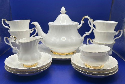 Royal albert val tea - royal, d'or