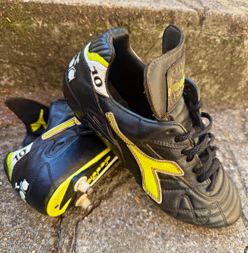 Diadora fb10 black yellow - diadora, black/yellow