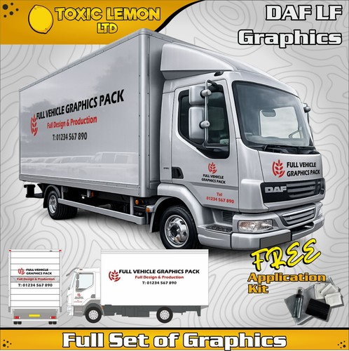 Daf vehicle graphics truck - graphics,