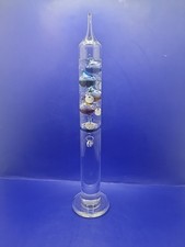 Glass Galileo Thermometer 12"
