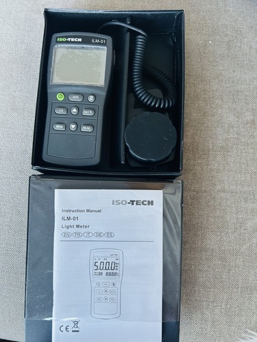 Iso tech lux light meter - light,