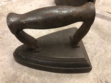 Antique Cast Iron Clothes Iron by J&J Siddons West Bromwich, No 8