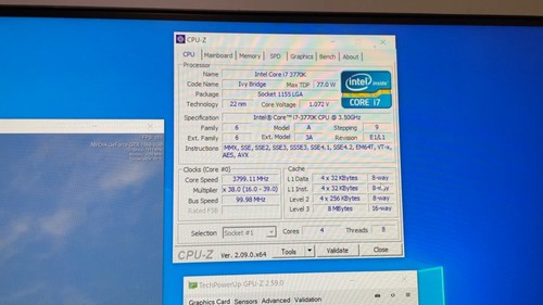 Intel core 3770k - intel, z77