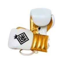 LACE UP BOXING GLOVES BAG PAD PUNCH UFC INSPIRED BY GRANT WINNING LEATHER MITTS