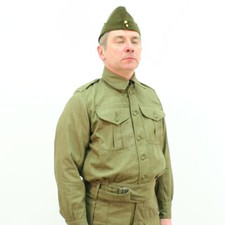 Replica 1937 Denim BD Battledress Jacket WW2 British Army by Kay Canvas  WD291